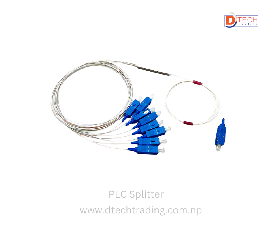 1*8 PLC Splitter SC / UPC  With Connector